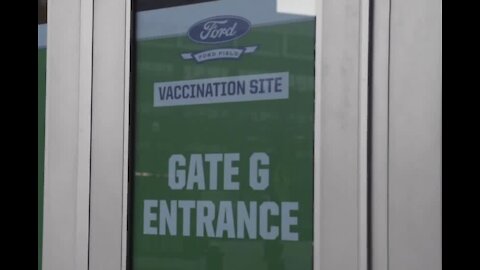 Mass COVID-19 vaccination site opens today at Ford Field