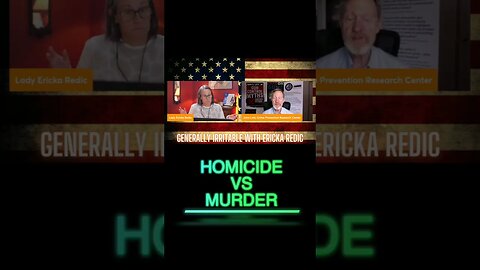 Dr. John Lott Jr. :Homicide vs Murder stats