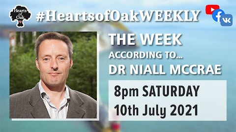 The Week According To . . . Dr Niall McCrae 10.7.21
