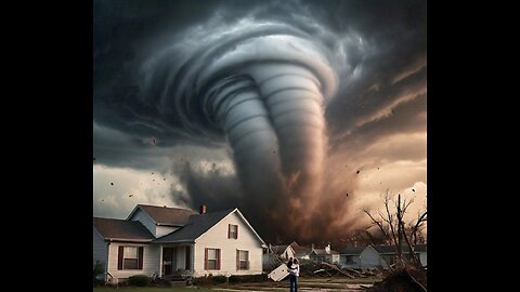 Tornado in Houston Tx on May 16, 2024