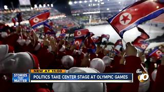 Politics take center stage at Olympic games