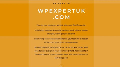 Quick Announcement - WPExpertUK.com is live!