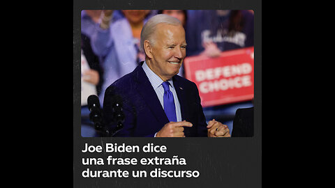 Joe Biden se enreda durante su primer mitin de campaña de 2024