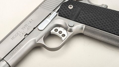 Applying the Slide Stop on a 1911 without a Magazine #946