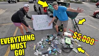 World's First FREE Pop Up FISHING Store! (EVERYTHING FREE!)