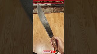 One Minute Knife Reviews. Fiddleback Forge 12” Machete.