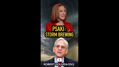 Psaki: Quiet Storm is Brewing #shorts