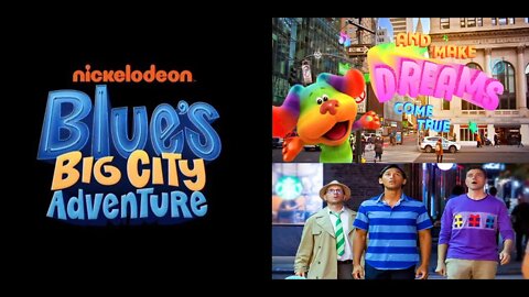 Nickelodeon's Spiderman No Way Home w/ 3 Host In BLUE'S CLUES BIG ADVENTURE + A Rainbow DOG