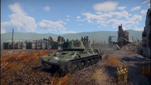 War Thunder: Make T-34 (1942) 76 mm F-34 cannon Great Again!