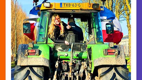Dutch Protest Closure of Another 3000 Farms 🟠⚪🟣 NPC Global