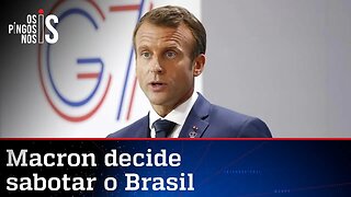 O novo plano de Macron contra o Brasil