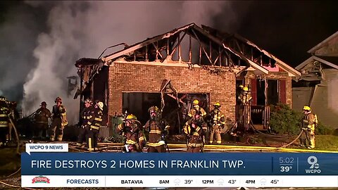 Two houses destroyed, two damaged at Franklin Twp. house fire