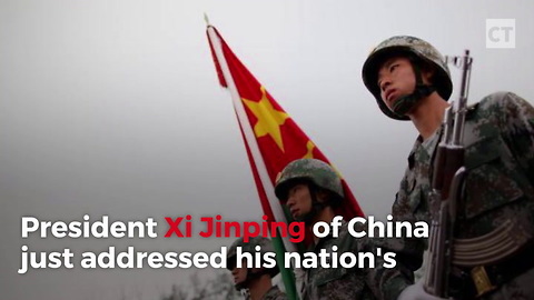 Chinese President Rallies Military