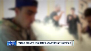 Vaping injuries create heightened awareness at hospitals