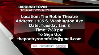 Around Town 1/1/19: Poetry Room Open Mic