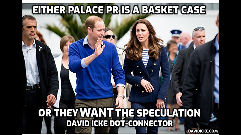 Either Palace PR Is A Basket Case, Or They Want The Speculation - David Icke Dot-Connector
