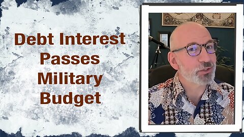 Debt Interest Payments Passes Military Spending