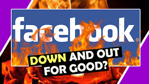 FACEBOOK Down And OUT For GOOD? 🙏🙏🙏 / Hugo Talks #lockdown