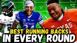 Best Running Back in Every Round of the 2023 NFL Draft