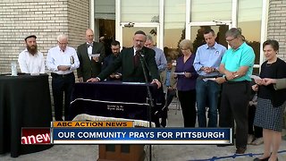 Local comunity prays for Pittsburgh