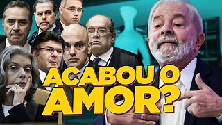 FIM da LUA de MEL: LULA irrita STF e relação vai AZEDAR!