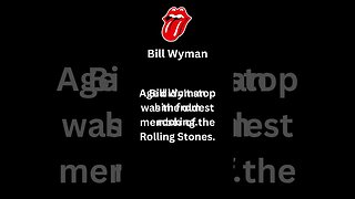 9 Rocking with the Stones Bite sized Insights :Bill Wyman #shorts #britishrockband #rollingstones