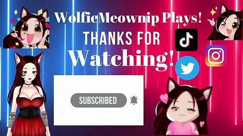 #shorts WolfieMeownip plays! Youtube Outro Video made with #canva