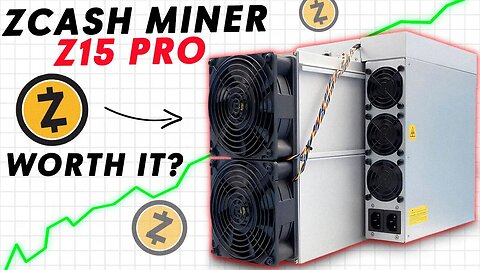 Antminer Z15 Pro ZEC Miner...Is It Worth It? Specs, Profitability, Zcash Halving & More!