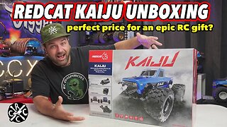 $399 Redcat Kaiju 6S 1/8 Scale Monster Truck Unboxed. Great Gift at a Great Value!