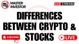 Differences Between Crypto and Stocks | Two Different Asset Classes | "Master Investor" #wealth