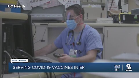 Doctors urging patients to vaccinate before they walk out of the ER