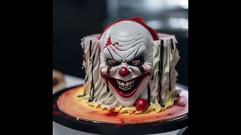 Horror Movie themed cakes designed by AI
