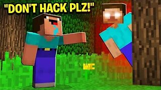 Herobrine HACKED Noob1234 Prank - Minecraft