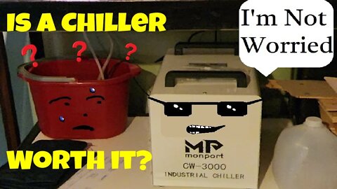 Should you buy a chiller? Bucket vs Chiller for Co2 Laser Cooling