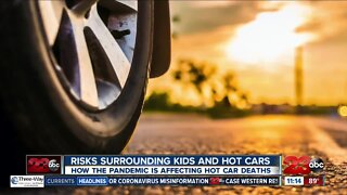 Risks surrounding kids and hot cars
