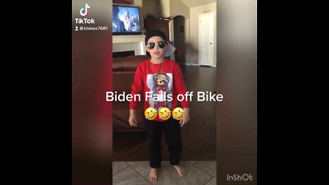 Biden goes down