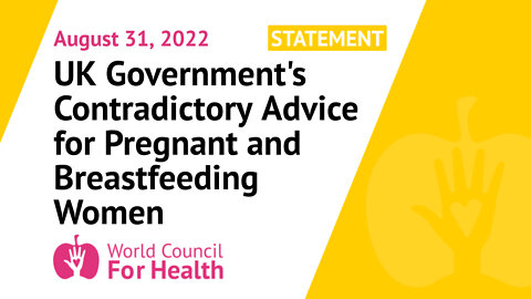 Statement: UK Government’s Contradictory Advice for Pregnant and Breastfeeding Women