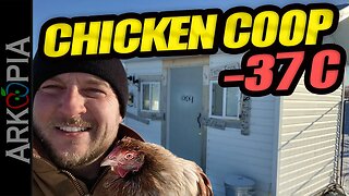 Chicken Coop for Extreme Cold - Passive Solar, Well Insulated, Well Ventilated - Happy & Healthy