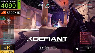 XDefiant Beta | 4K RTX 4090 | Ryzen 7 5800X3D