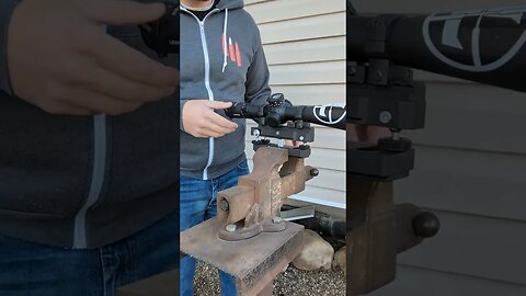 Mounting SAC Final Scope Level in a vise