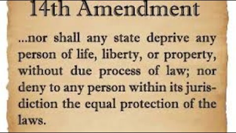 14th Amendment = NESARA and take down corrupt ppl that took oath