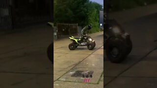 QUAD RAPTOR 700 DRIFTING