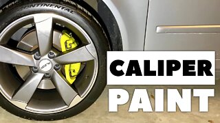 G2 Yellow Brake Caliper Paint Review