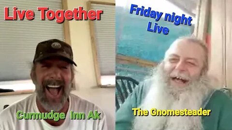 Friday night live at the Curmudge In. Chic Inn coop chat with @the Gnomestead