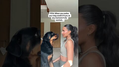 THE WAY HER SMILE DROPPED 🤣 the kiss at the end 🥹 Rottie