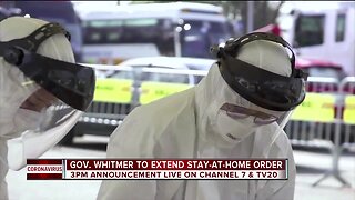 Gov. Whitmer to extend stay-at-home order Thursday