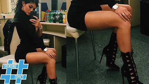 Kylie Jenner is the QUEEN of Lace Up Heels | HS Trending Topics