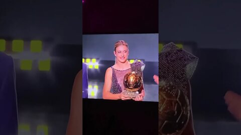 Alexia putellas 2022 womens footballer of the year #ballondor Winner !!!!
