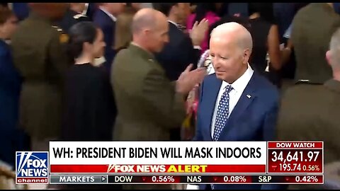 Peter Doocy Exposes Biden's Mask Theater