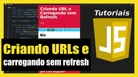 COMO CRIAR URL COM JAVASCRIPT E CARREGAR PARTES DA PÁGINA, SEM DAR REFRESH USANDO FETCH API